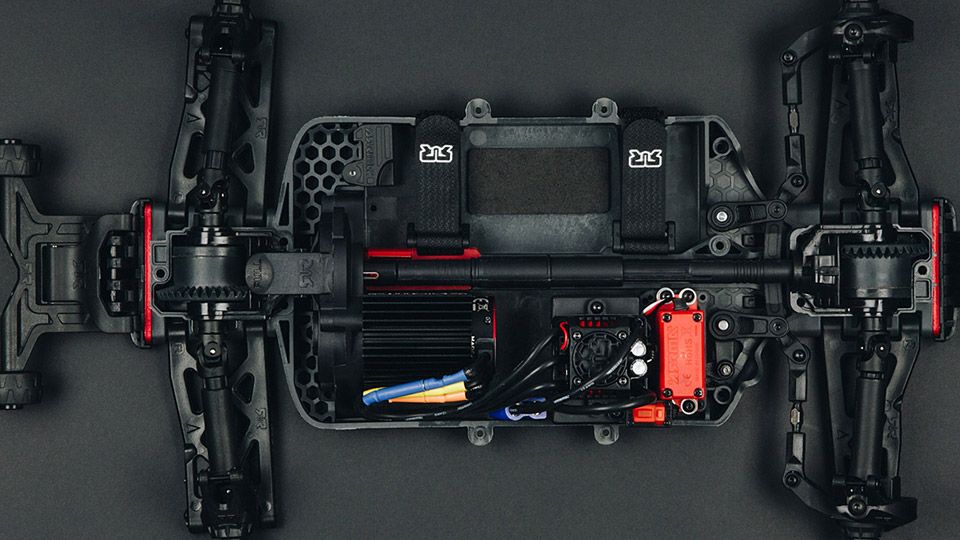 Arrma ARA102720T1 Granite 1/10 MT 4WD 3S BLX Brushless RTR, Orange