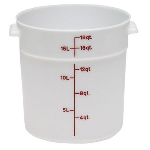 Shop for Round Food Storage Containers Wasserstrom Restaurant Supply
