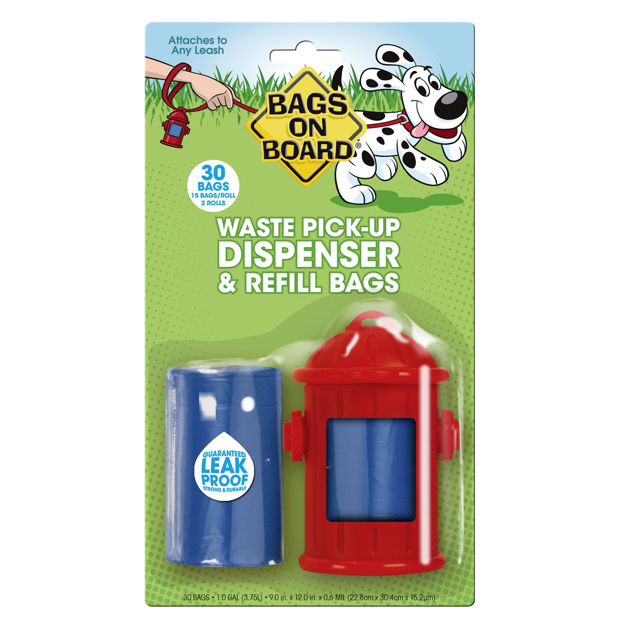 Bags on Board Fire Hydrant Dog Waste Bag Dispenser Shop Your Way