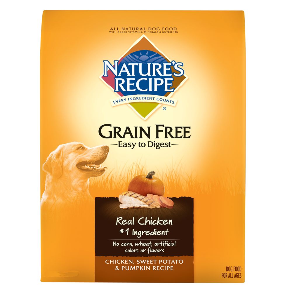 Nature S Recipe Grain Free Dog Food Size 12 Lb Chicken Kibble Puppy To