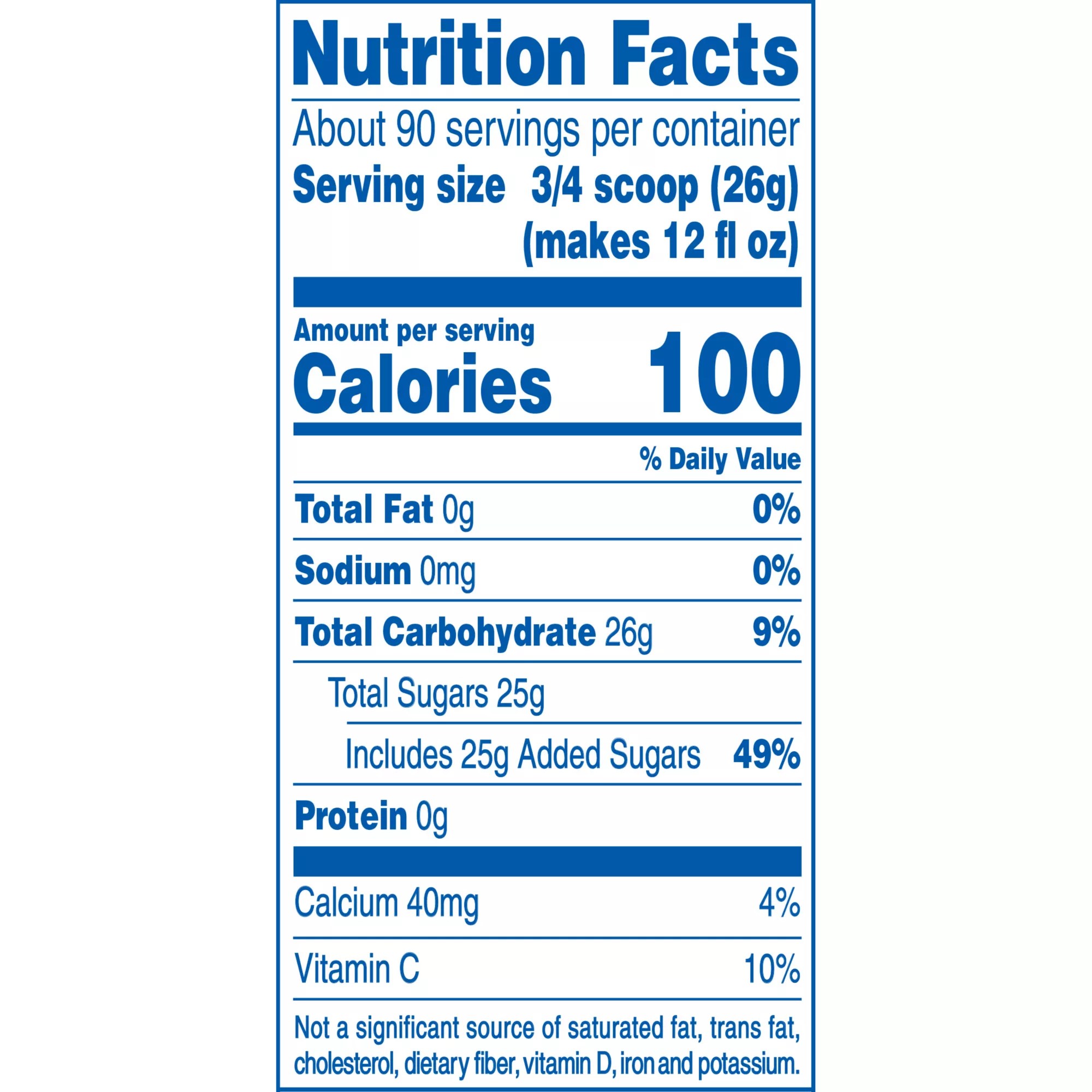 34 Kool Aid Nutrition Label Labels Design Ideas 2020