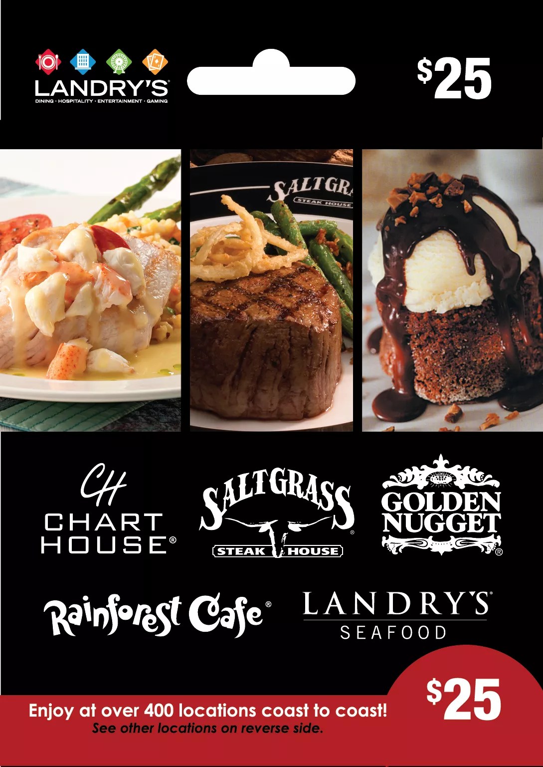 Can Morton Steak House Gift Cards Be Redeemed At Landry Steak House