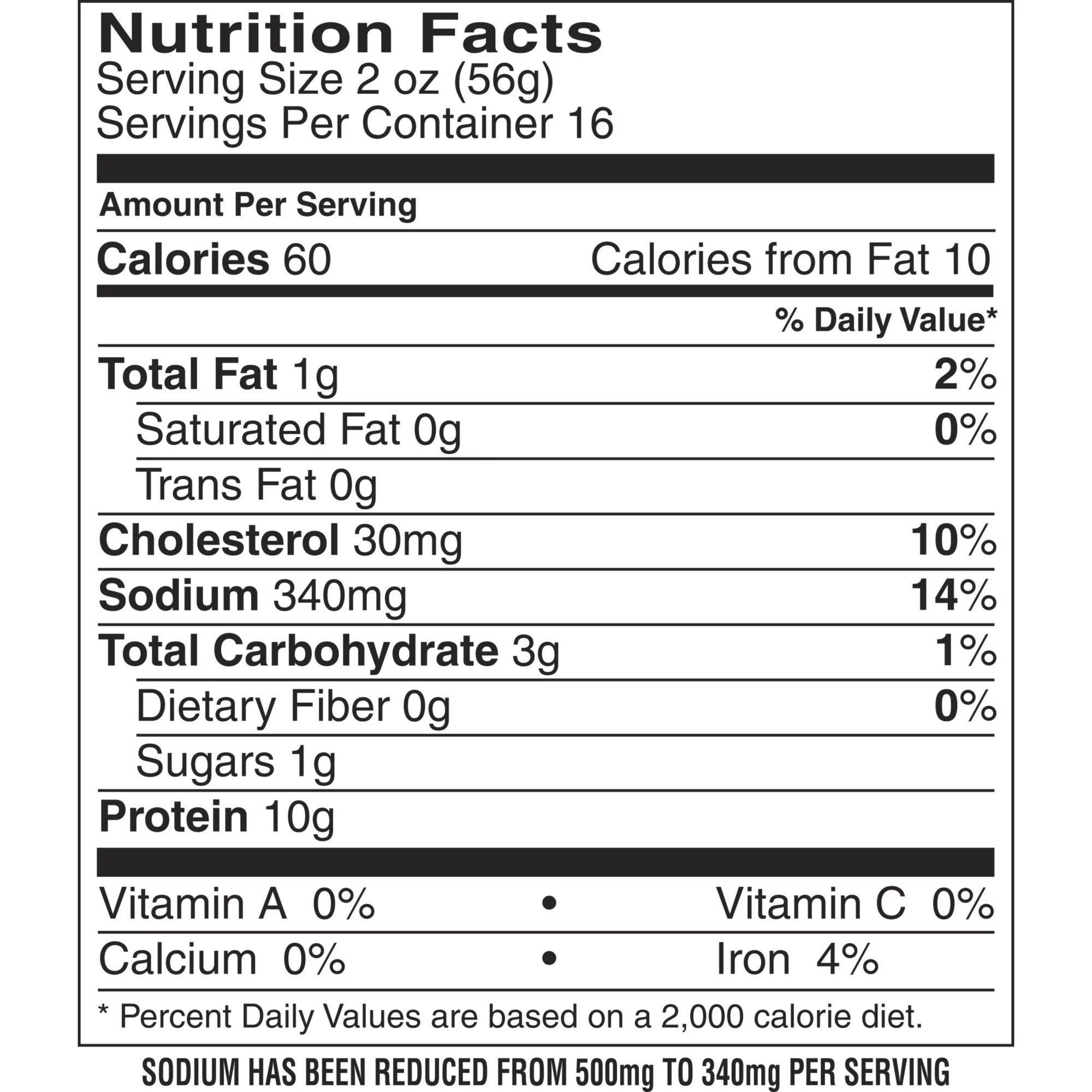 Low Sodium Turkey Deli Meat Nutrition Facts Nutrition Ftempo