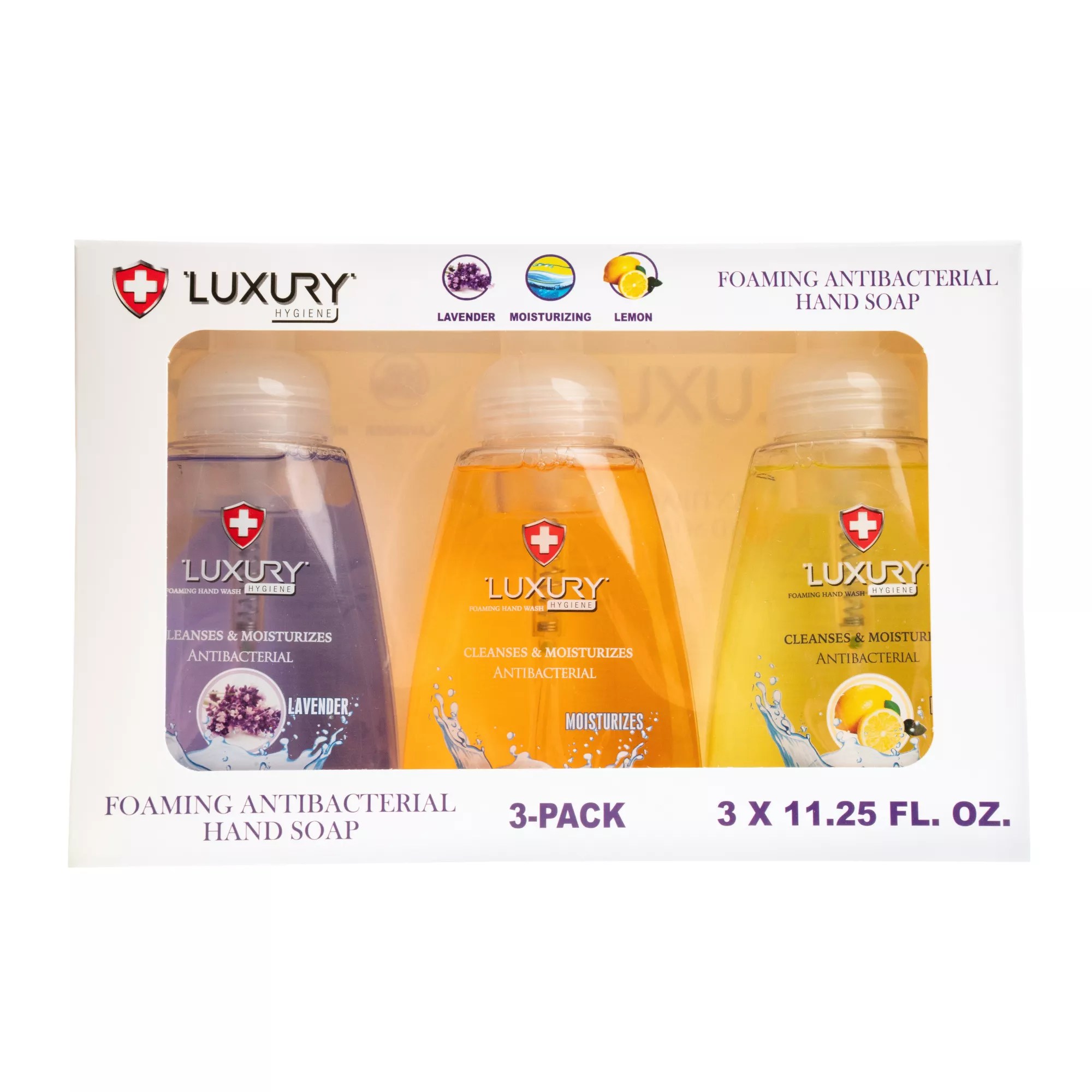 Luxury HygieneLuxury Hygiene Foaming Antibacterial Hand Soap 3 ct