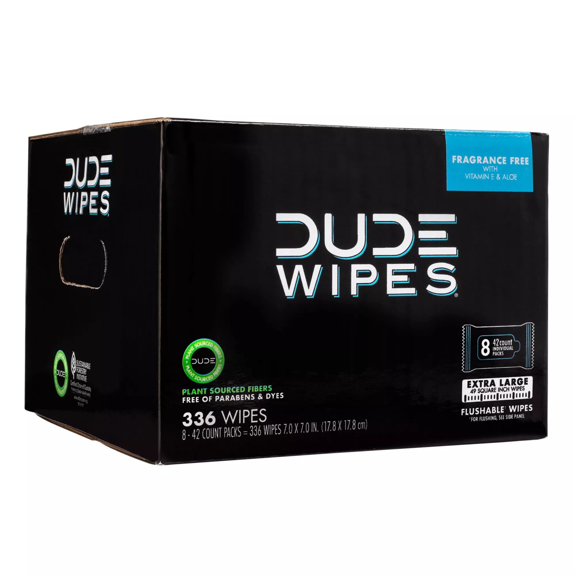 DUDE Wipes Extra Large Fragrance Free Wipes, 336 ct. BJ's Wholesale