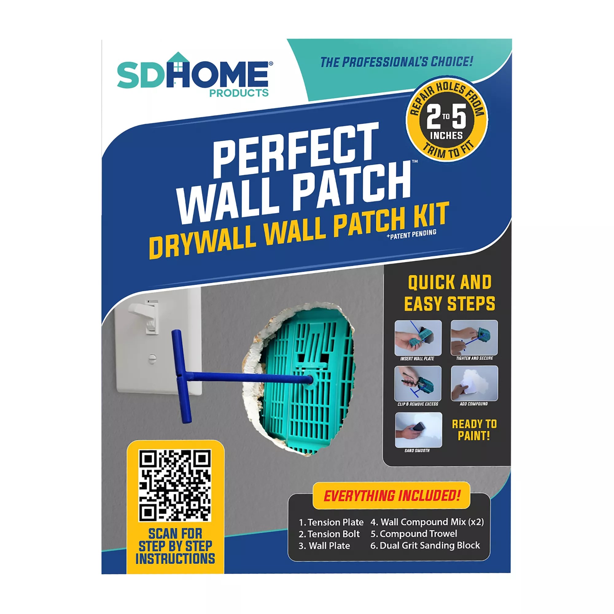 SDHome Products Drywall Repair Kit | BJ's Wholesale Club