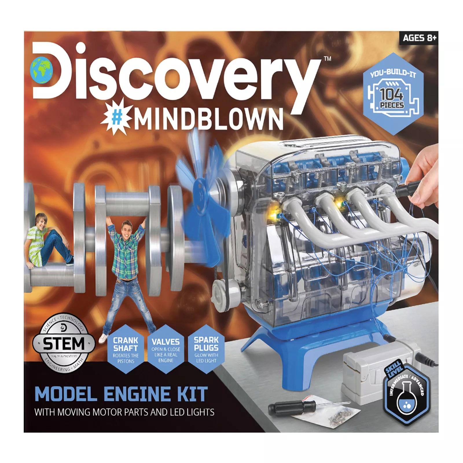 Discovery DIY Toy Model Engine Kit | BJ's Wholesale Club