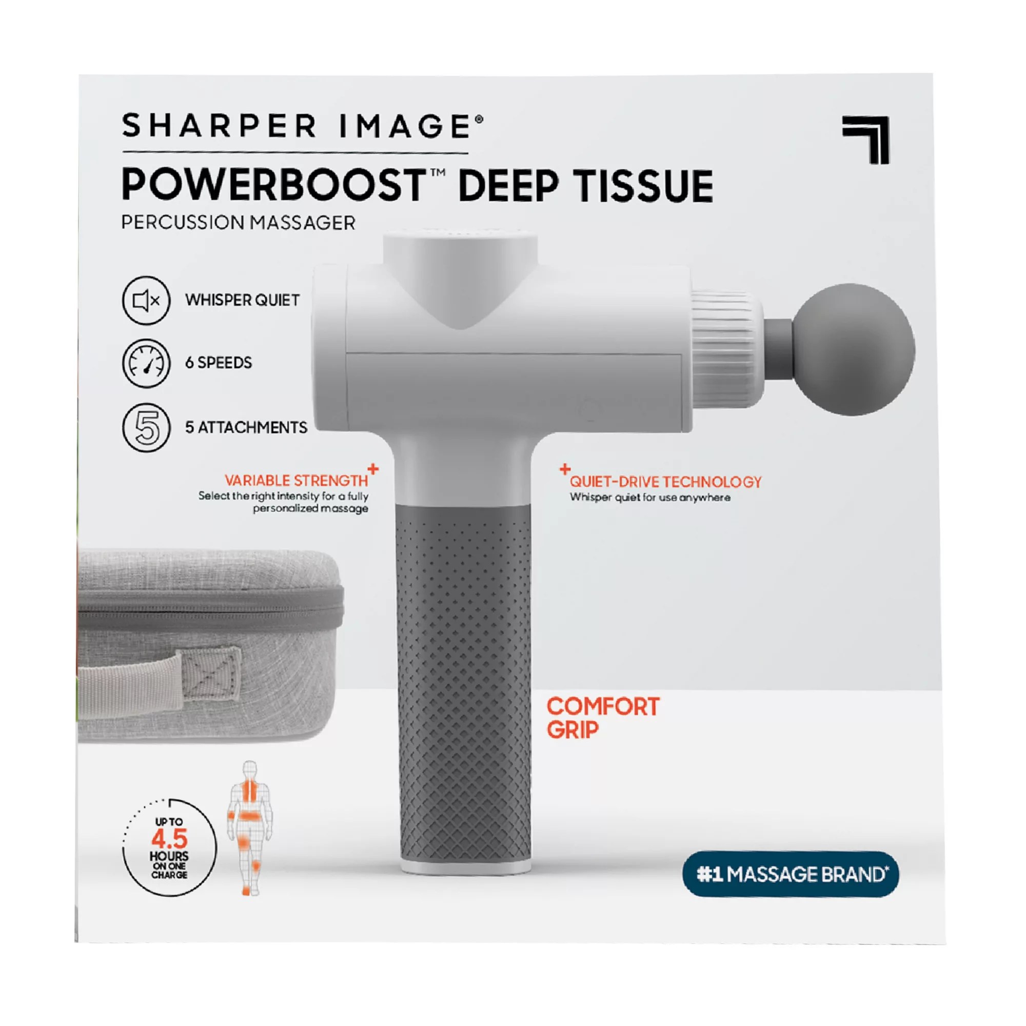 Sharper Image Powerboost Deep Tissue Percussion Massager | BJ's