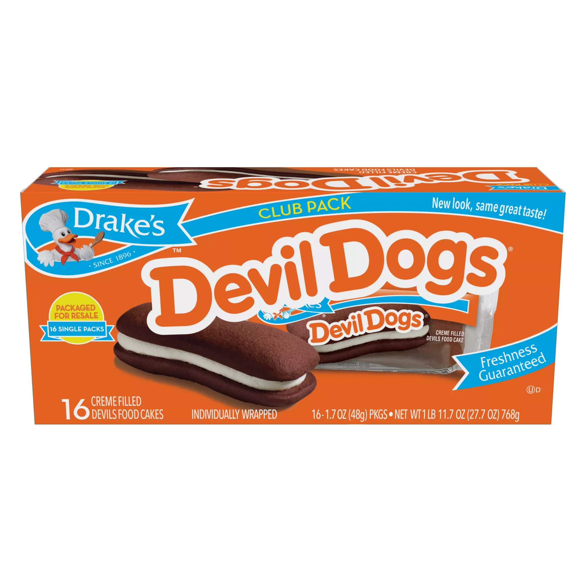 Drake's Devil Dogs, 16 ct./26.5 oz. BJs WholeSale Club