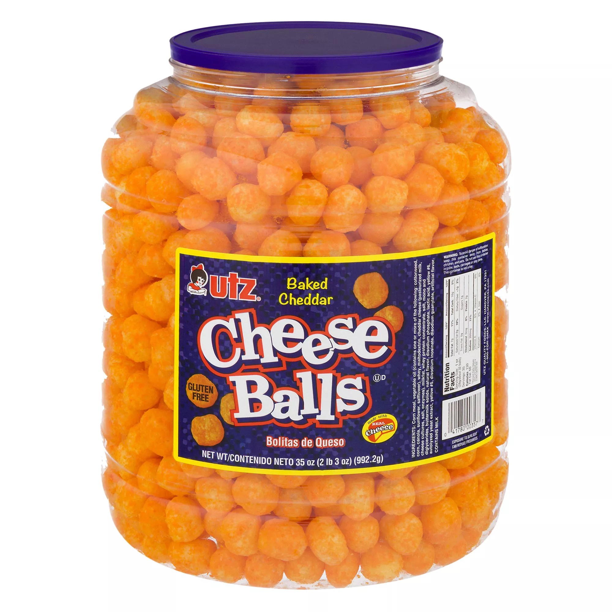 UTZ Cheese Balls, 35 oz BJs WholeSale Club