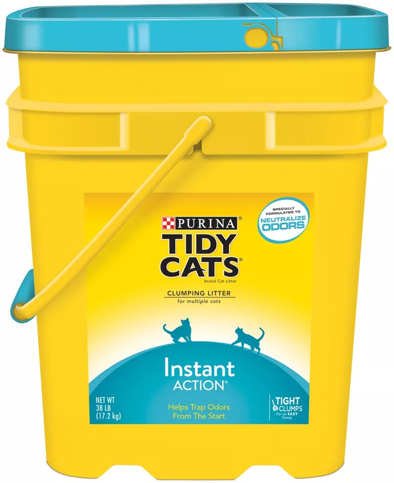 Purina Tidy Cats Clumping InstantAction Cat Litter, 38 lbs. BJs