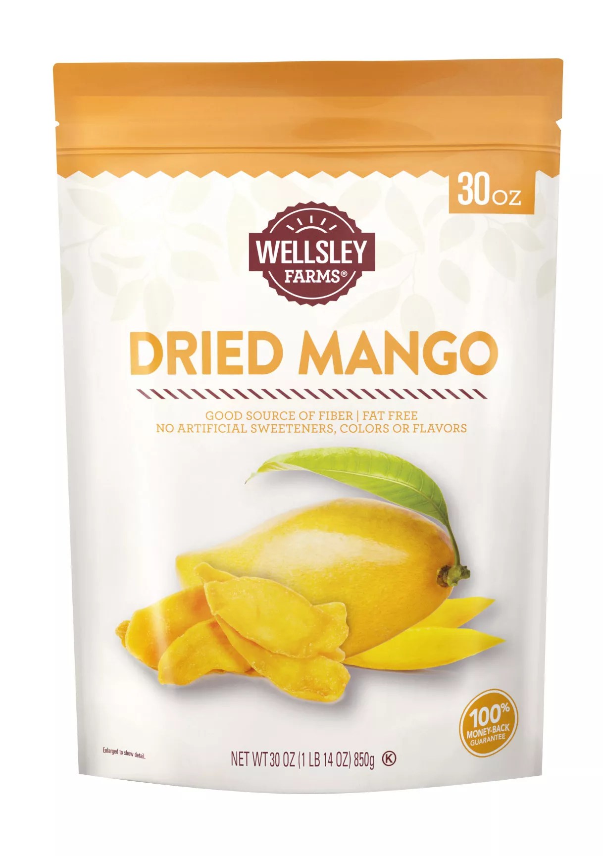 Wellsley Farms Dried Mango, 30 oz. BJs WholeSale Club