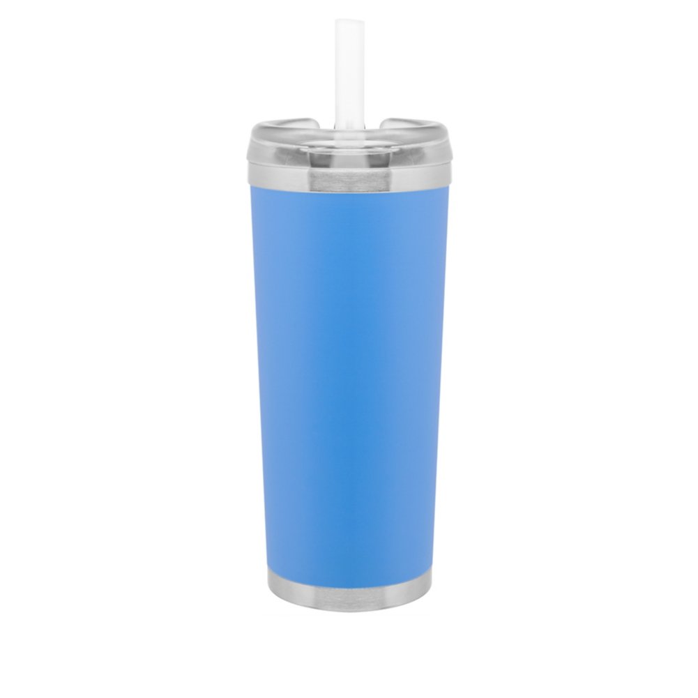 Personalized Colorific Thermal Tumbler Sky Blue Baudville