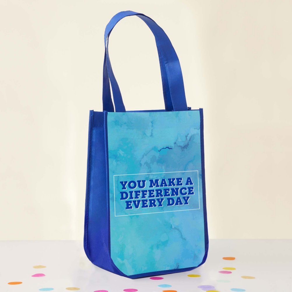 Vibrant Expression Value Tote Bag Make a Difference Baudville