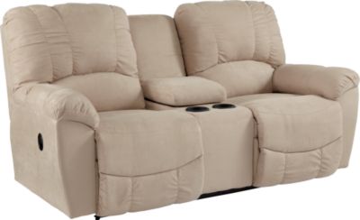 Hayes LaZTime® Full Reclining Loveseat w/ Console