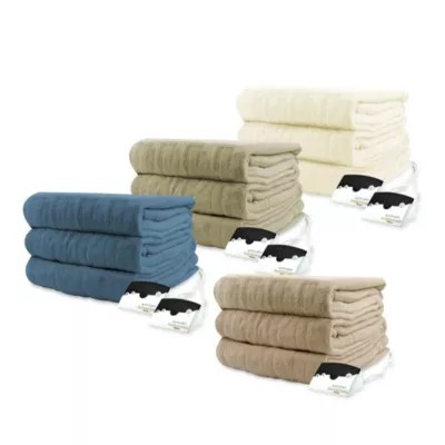 Biddeford Blankets® Micro Plush Heated Blanket - Bed Bath & Beyond