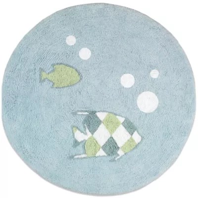 Buy Sweet Jojo Designs Go Fish 30-Inch Round Accent Rug ... (478 x 478 Pixel)