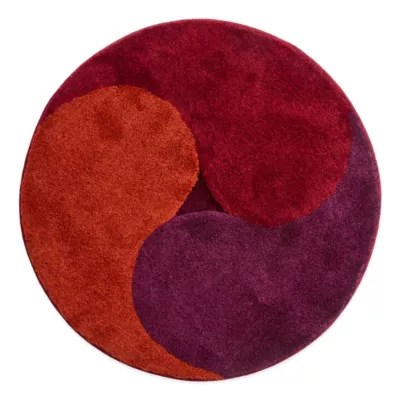 Grund® Aum 3-Foot 4-Inch Aum Round Bath Rug in Dark (478 x 478 Pixel)