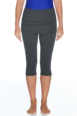 Coolibar UPF 50 Women's Skirted Swim Legging Sun Protection eBay