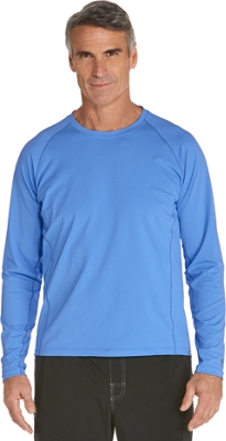 Coolibar UPF 50+ Men's Long Sleeve Swim Shirt eBay
