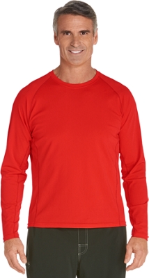 Coolibar UPF 50+ Men's Long Sleeve Swim Shirt eBay