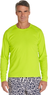Coolibar UPF 50+ Men's Long Sleeve Swim Shirt eBay