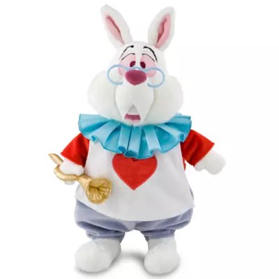 Peluche de taille moyenne Le Lapin Blanc, Alice au Pays