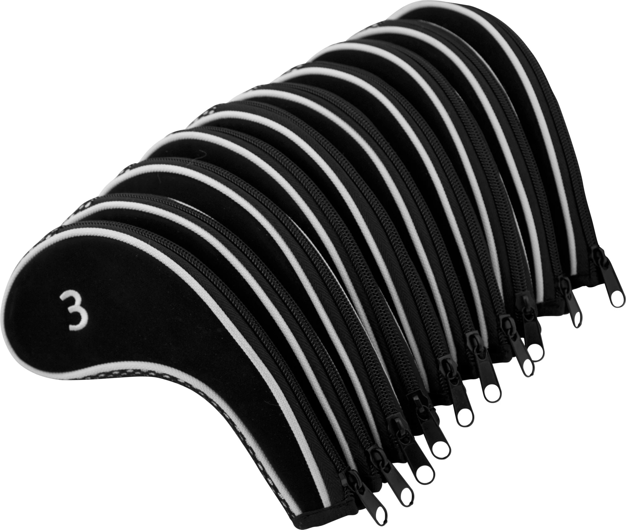 Maxfli Deluxe Zippered Iron Covers 10 pack Golf Galaxy