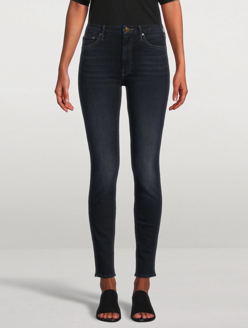 MOTHER The Looker HighWaisted Jeans Holt Renfrew Canada