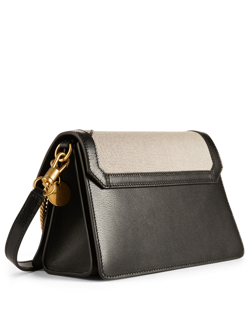 GIVENCHY Small GV3 Leather Bag With Stripes Holt Renfrew Canada