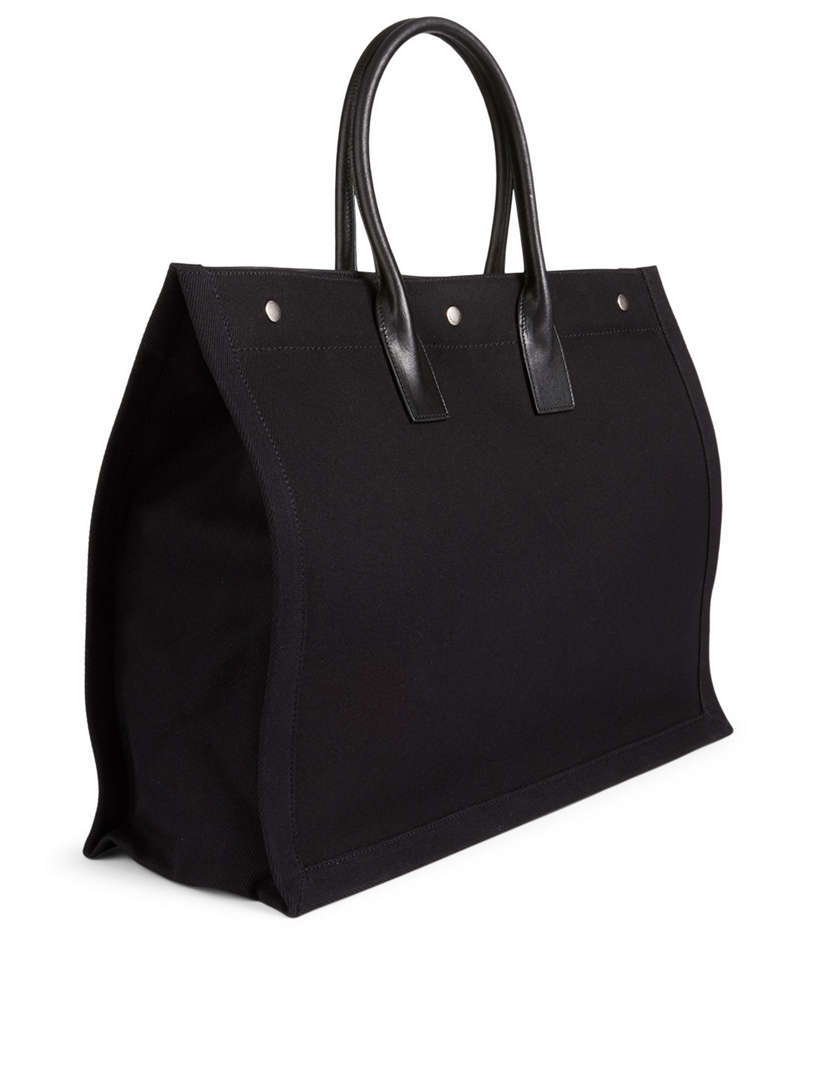 SAINT LAURENT Rive Gauche Canvas Tote Bag Holt Renfrew Canada