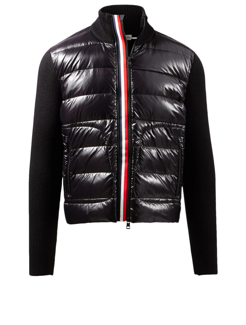 MONCLER Wool Down Cardigan Holt Renfrew Canada