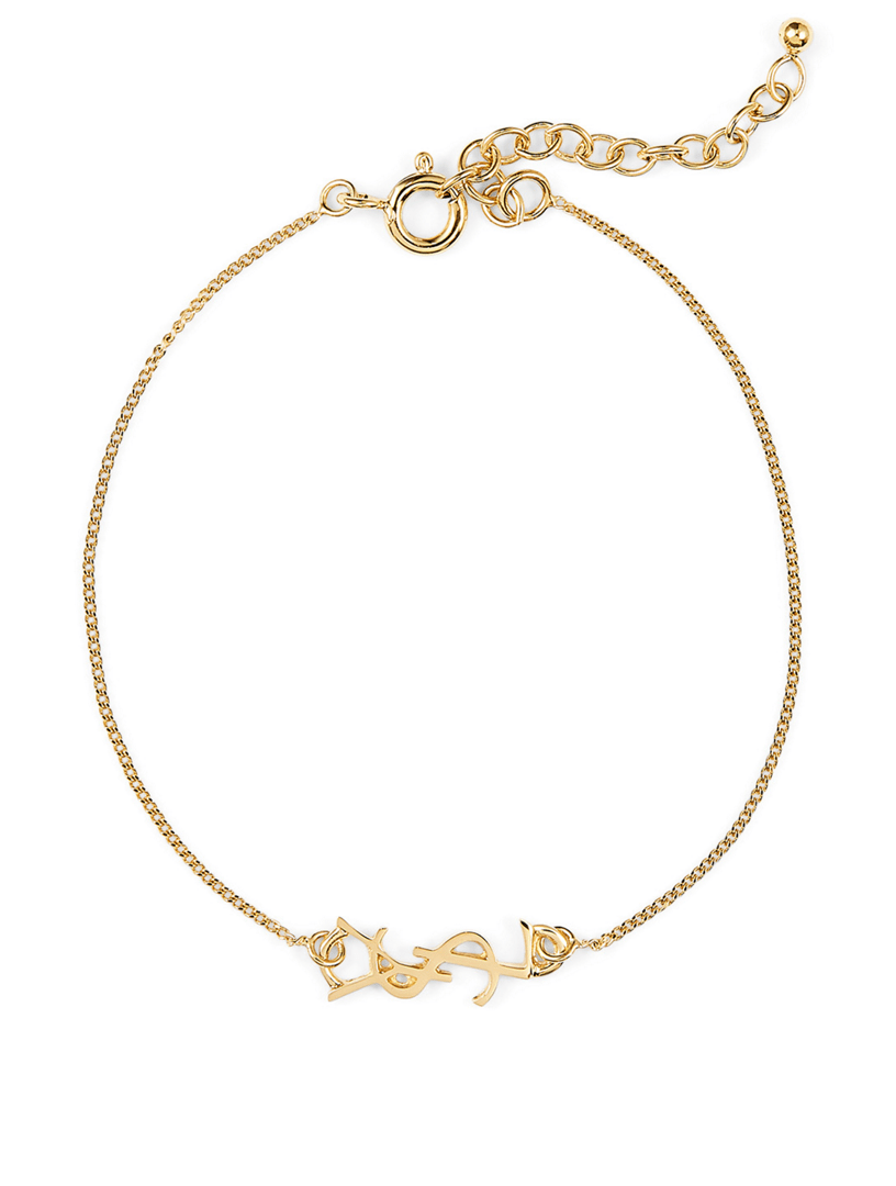 SAINT LAURENT Small YSL Monogram Chain Bracelet Holt Renfrew Canada