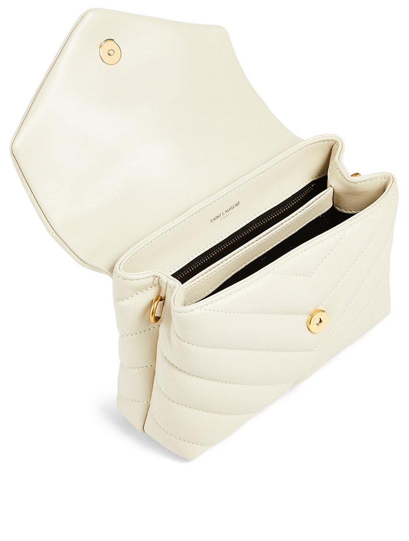 SAINT LAURENT Toy Loulou YSL Monogram Leather Crossbody Bag Holt