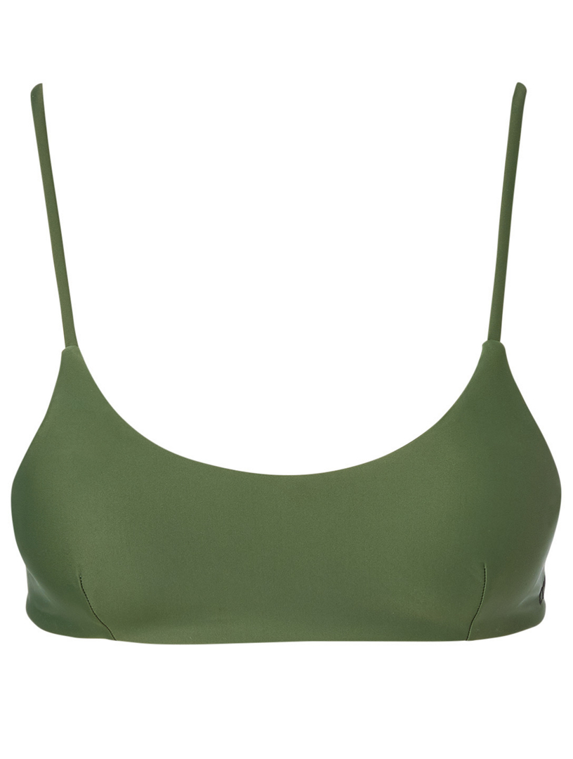 OCIN Scoop Bikini Crop Top Holt Renfrew Canada