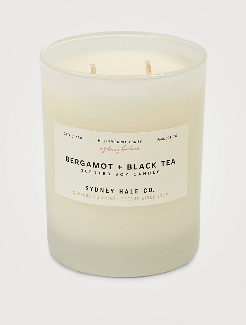 SYDNEY HALE Bergamot & Black Tea Scented Soy Candle Holt Renfrew Canada