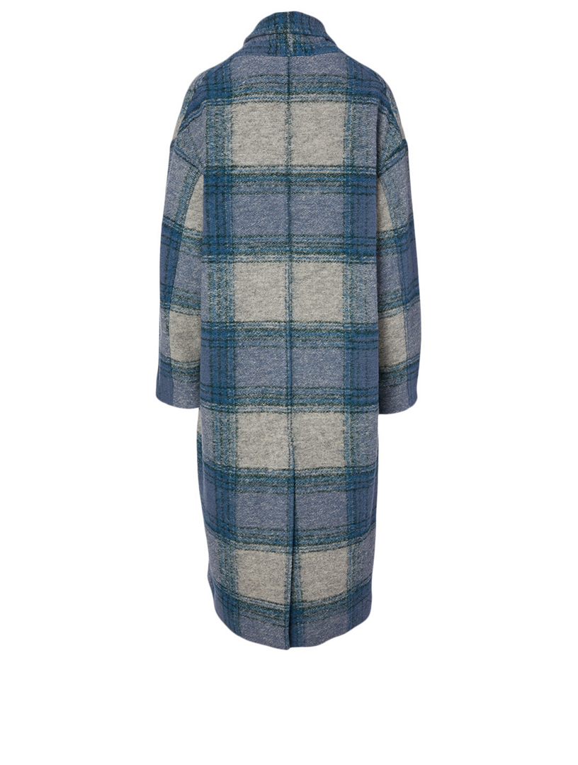 Isabel Marant Coat Plaid Dusolapan