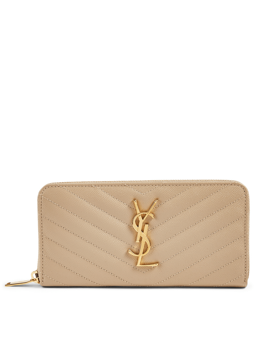 SAINT LAURENT YSL Monogram Leather Wallet Holt Renfrew Canada