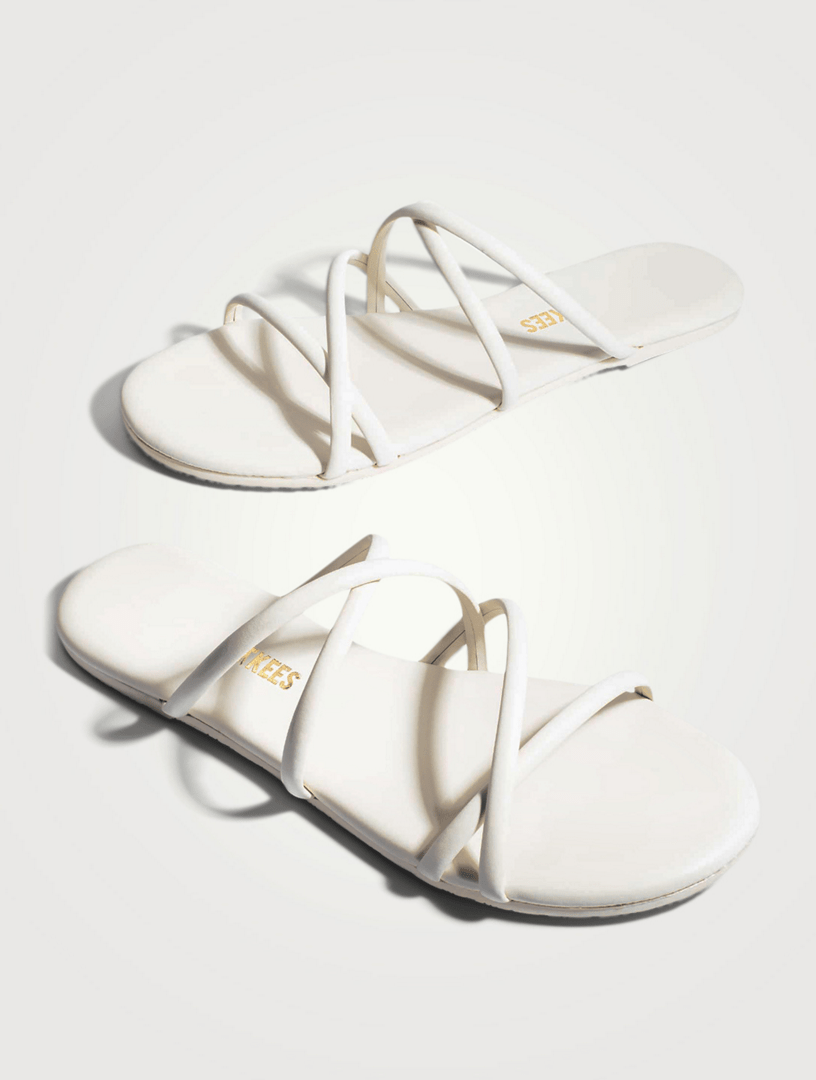 TKEES Sloane Leather Crisscross Sandals Holt Renfrew Canada