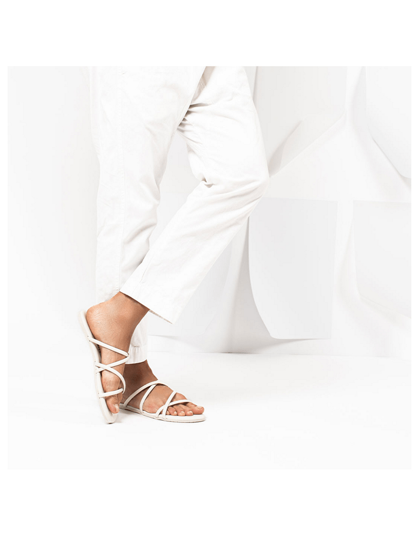 TKEES Sloane Leather Crisscross Sandals Holt Renfrew Canada