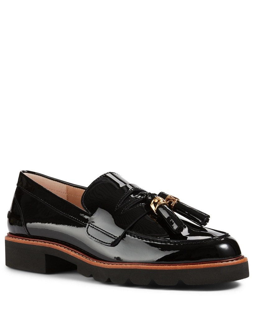 STUART WEITZMAN Manila Signature Patent Leather Loafers Holt Renfrew