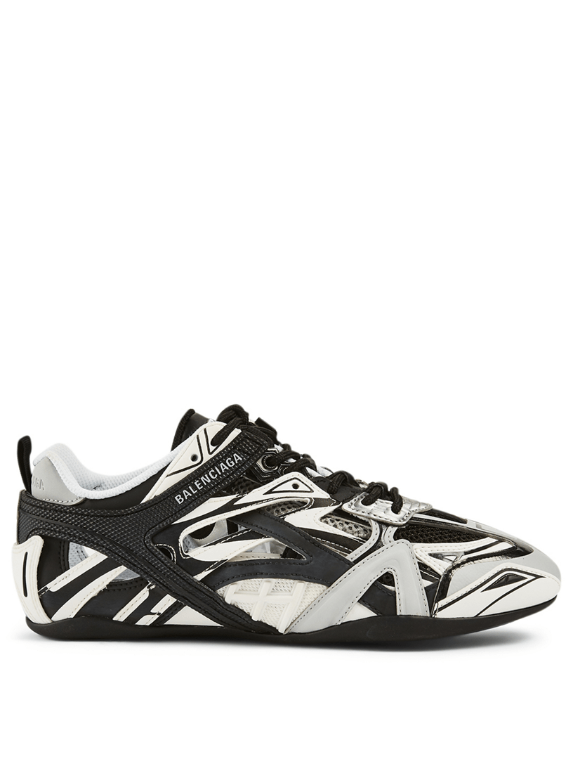 BALENCIAGA Drive Technical Fabric And Nylon Mesh Sneakers Holt