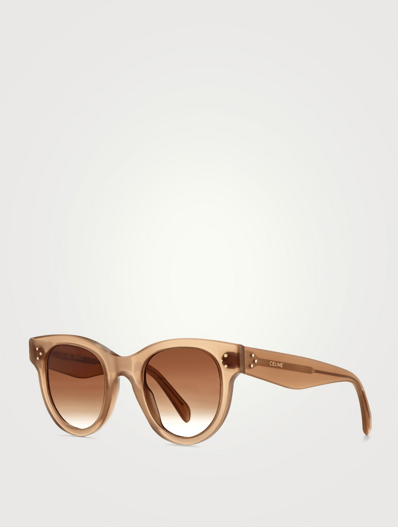CELINE Round Cat Eye Sunglasses Holt Renfrew Canada