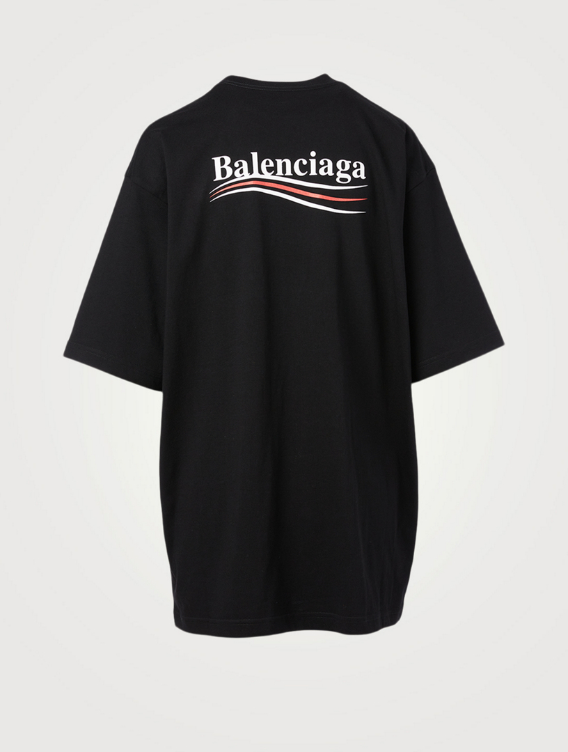 BALENCIAGA Political Campaign Oversized TShirt Holt Renfrew Canada