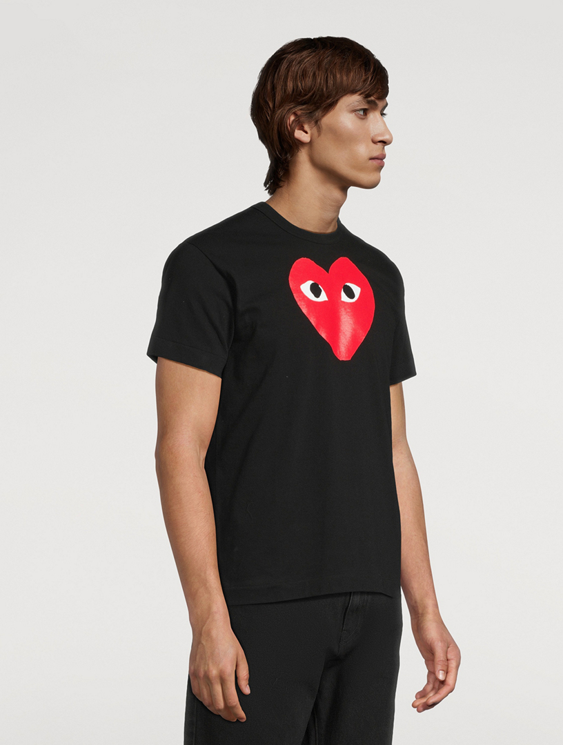 COMME DES GARÇONS PLAY Graphic Heart TShirt Holt Renfrew Canada