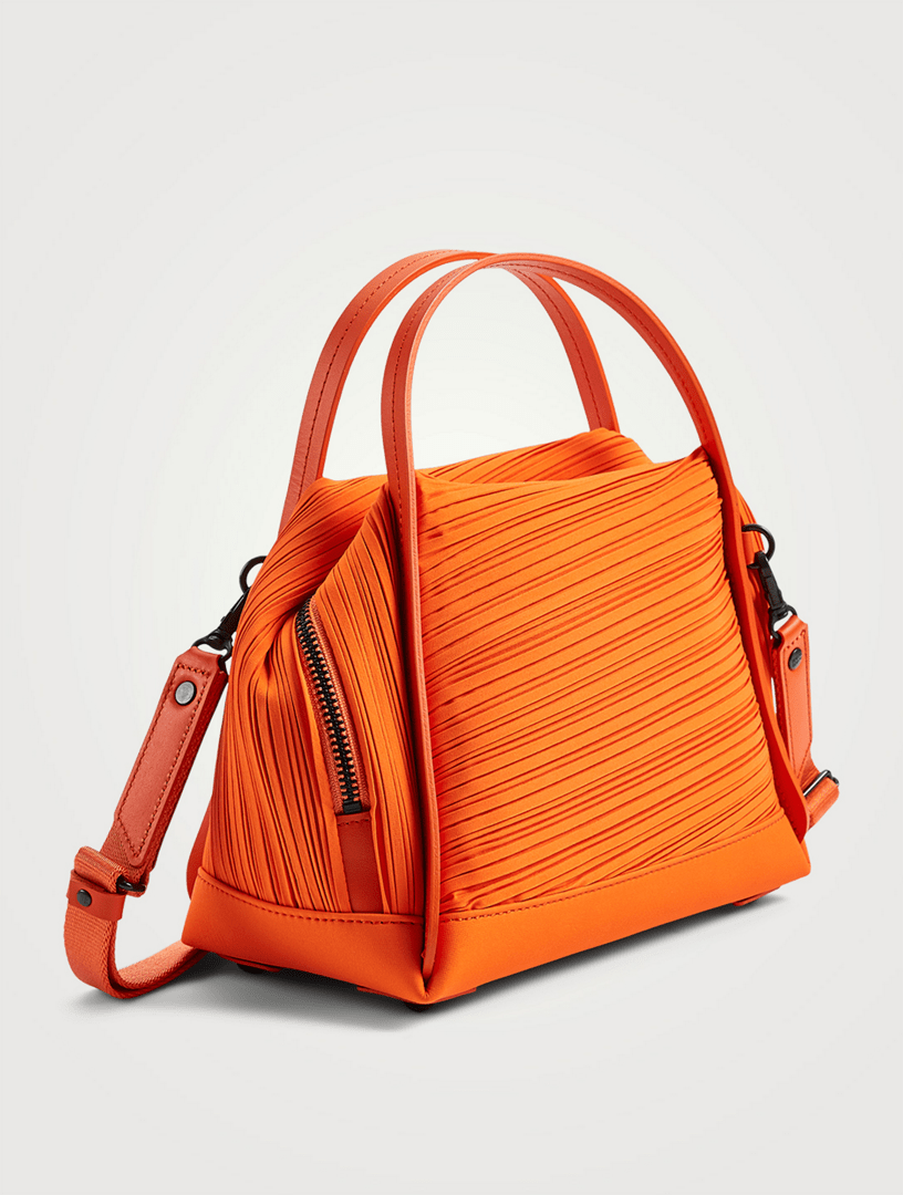 PLEATS PLEASE ISSEY MIYAKE Small Bias Pleats Satchel Bag Holt Renfrew