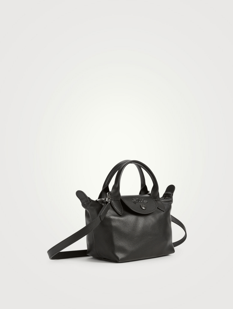 LONGCHAMP XS Le Pliage Leather Top Handle Bag Holt Renfrew Canada
