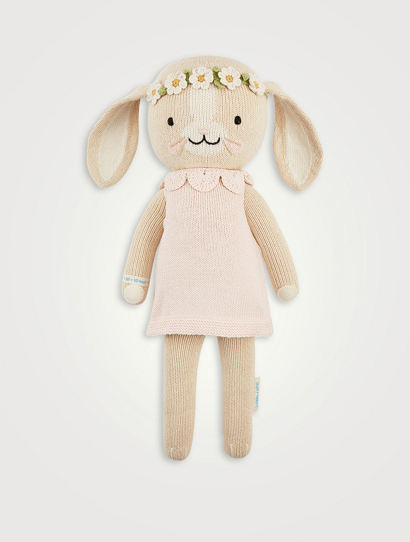 CUDDLE+KIND Hannah The Bunny Knit Doll Holt Renfrew Canada