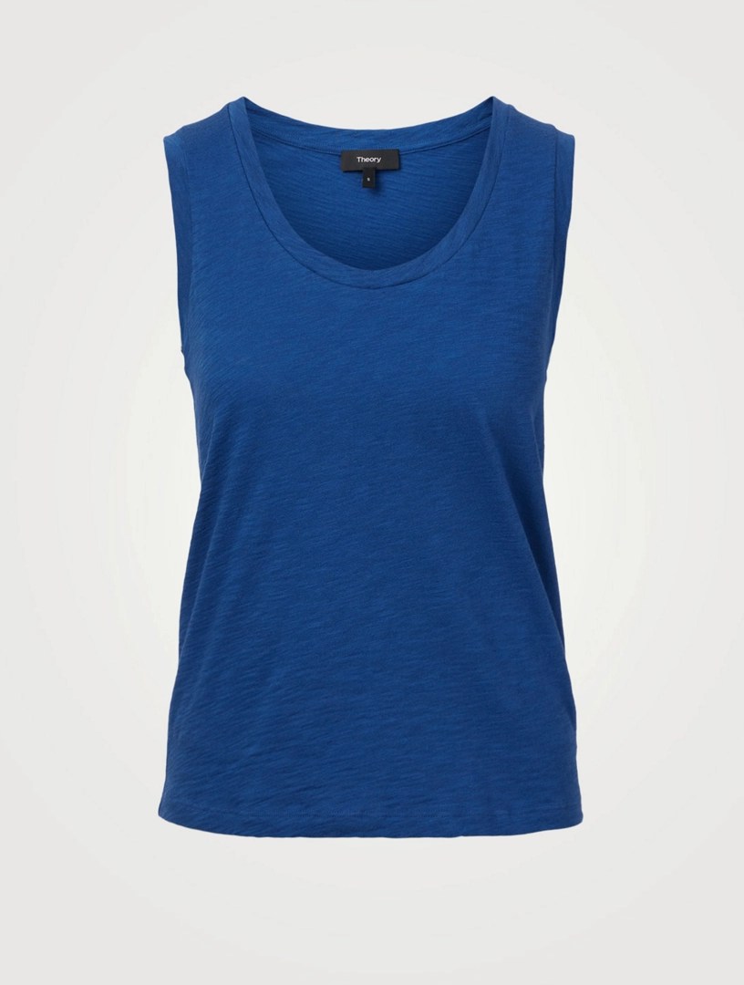 THEORY Organic Cotton Tank Top Holt Renfrew Canada