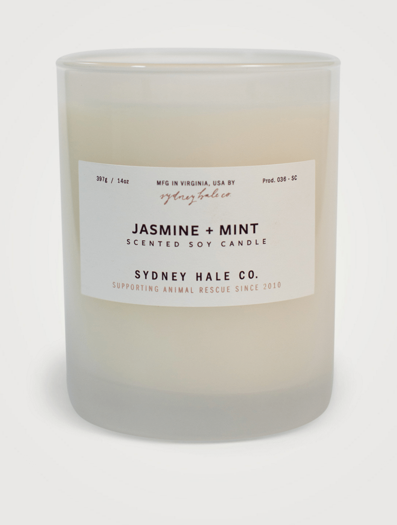 SYDNEY HALE Jasmine & Mint Scented Soy Candle Holt Renfrew Canada